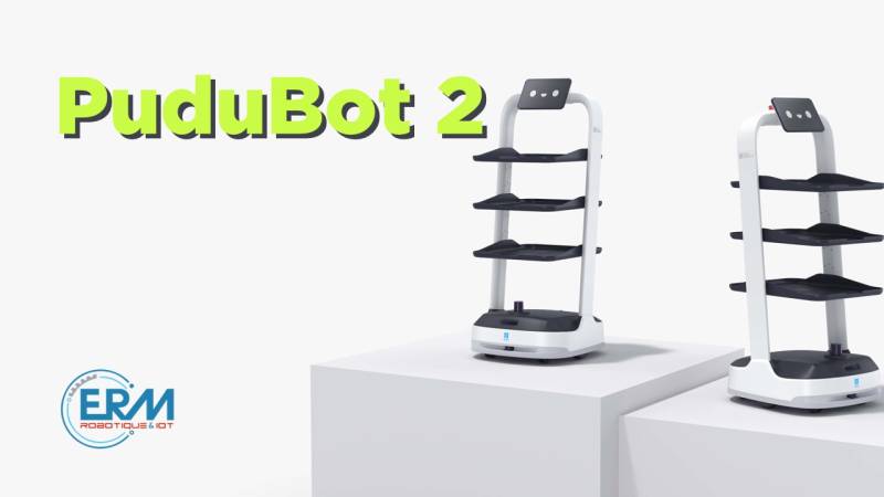 PuduBot 2, le robot de service qui s'adapte à tous les besoins